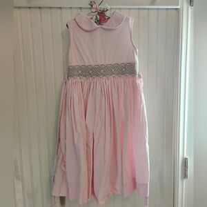 Vintage JAYNE COPELAND Girls Easter Party Dress Pink Size 6